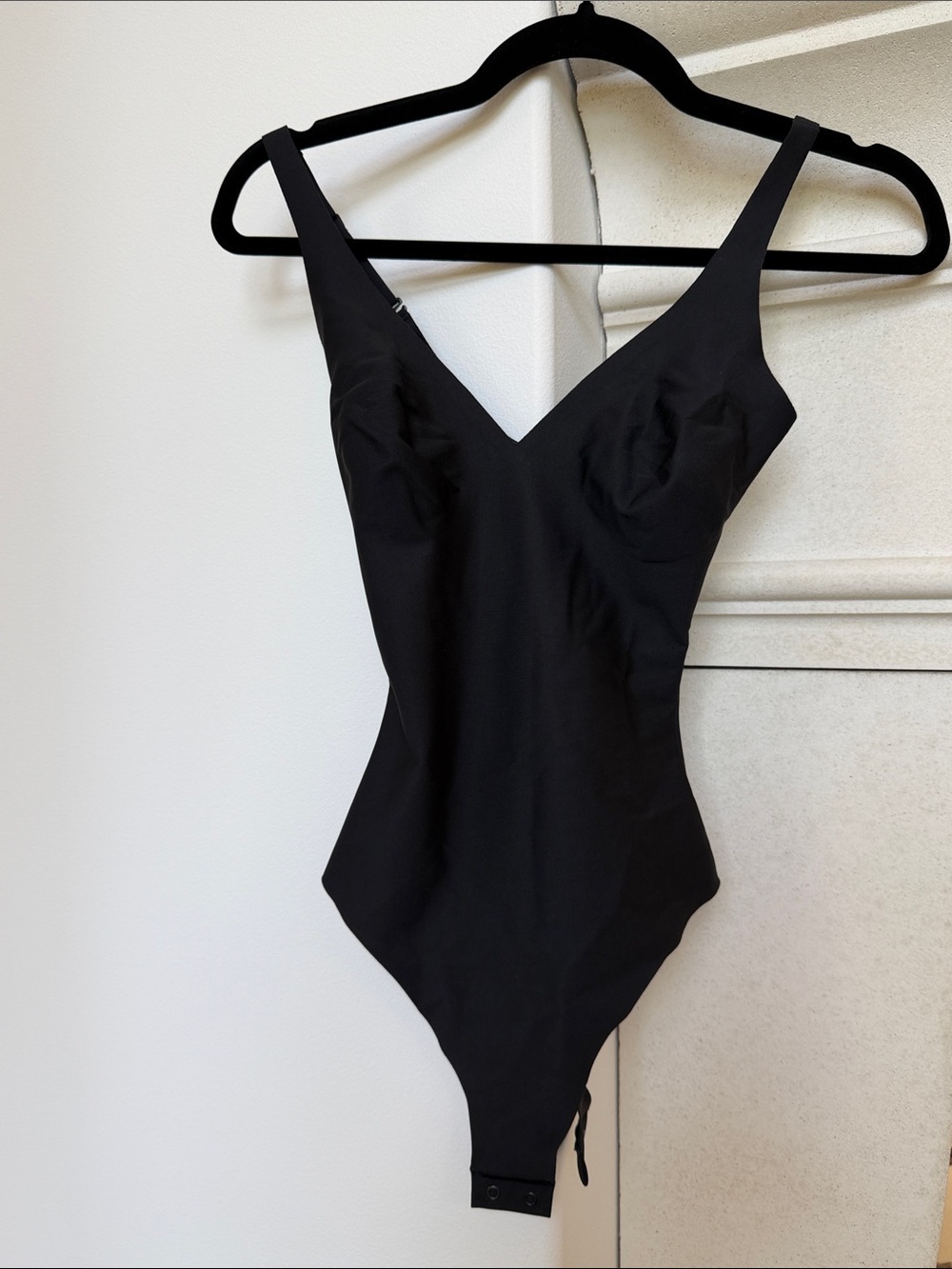 Skims plunge bodysuit Onyx